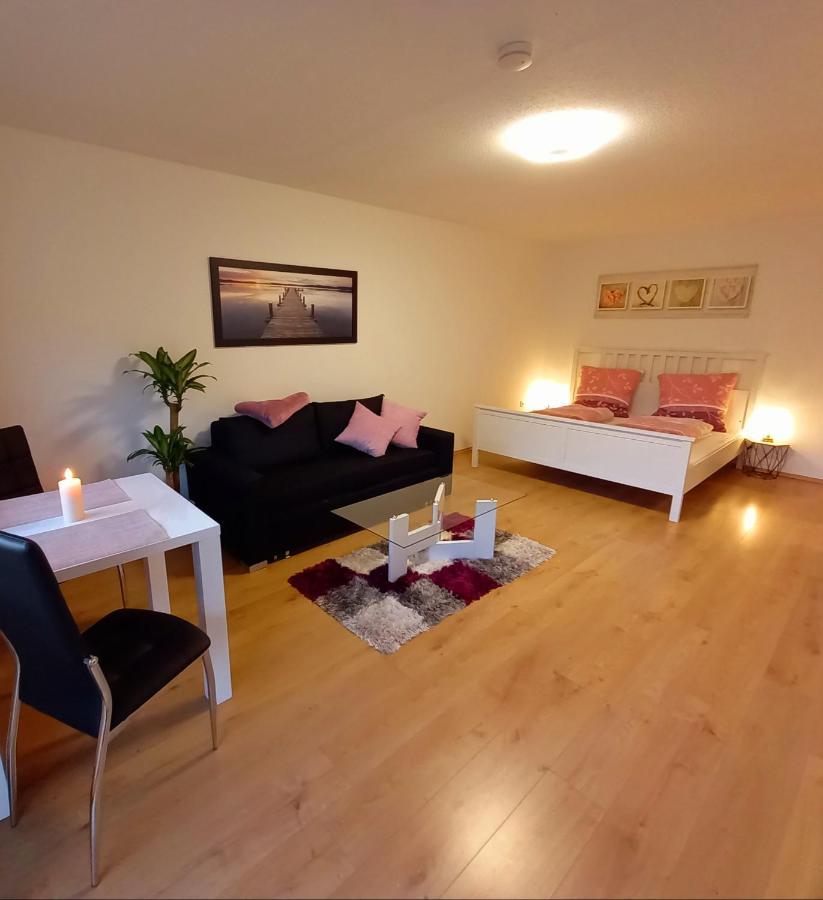 Ferienwohnung Am Waldsee Mit Schwimmbad 盖恩斯巴赫 外观 照片